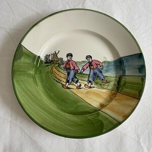 Vintage GS Zell Baden Handpainted Plate